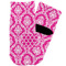 Moroccan & Damask Toddler Ankle Socks - Single Pair - Front and Back