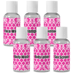 Moroccan & Damask Travel Bottles (Personalized)