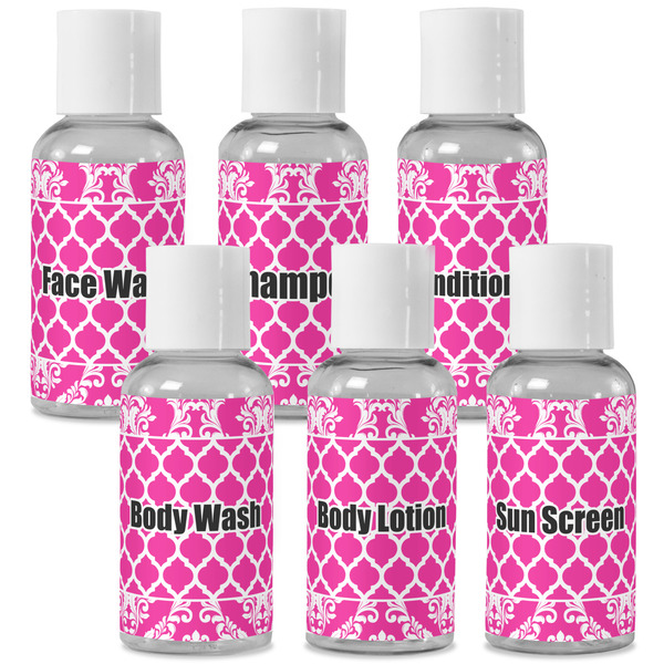 Custom Moroccan & Damask Travel Bottles (Personalized)