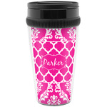 Moroccan & Damask Acrylic Travel Mug without Handle (Personalized)