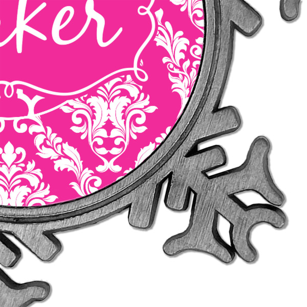 Moroccan & Damask Vintage Snowflake - Detail