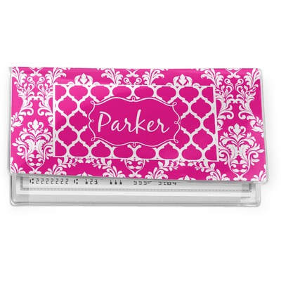 Moroccan & Damask Vinyl Checkbook Cover (Personalized)