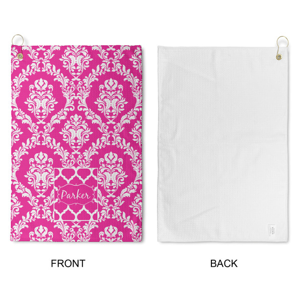 Moroccan & Damask Waffle Weave Golf Towel - Approval