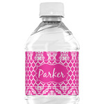 Moroccan & Damask Water Bottle Labels - Custom Sized (Personalized)