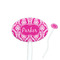 Moroccan & Damask Oval Plastic Stir Sticks (Personalized)