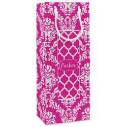 Moroccan & Damask Wine Gift Bags - Gloss (Personalized)