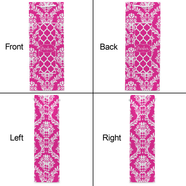 Moroccan & Damask Wine Gift Bag - Matte - Approval