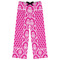Moroccan & Damask Womens Pjs - Flat Front