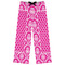 Moroccan & Damask Womens Pajama Pants - S