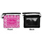 Moroccan & Damask Wristlet ID Cases - Front & Back