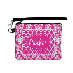 Moroccan & Damask Wristlet ID Case w/ Name or Text