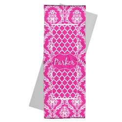 Moroccan & Damask Yoga Mat Towel (Personalized)