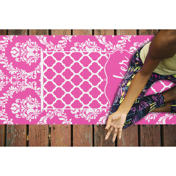 Moroccan & Damask Yoga Mats - LIFESTYLE