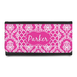 Moroccan & Damask Leatherette Ladies Wallet (Personalized)