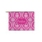 Moroccan & Damask Zipper Pouch Small (Front)