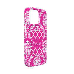 Moroccan & Damask iPhone Case - Plastic - iPhone 13 Mini (Personalized)