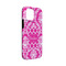Moroccan & Damask iPhone Case - Rubber Lined - iPhone 13 Mini (Personalized)