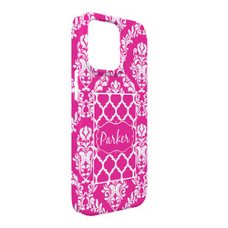 Moroccan & Damask iPhone Case - Plastic - iPhone 13 Pro Max (Personalized)