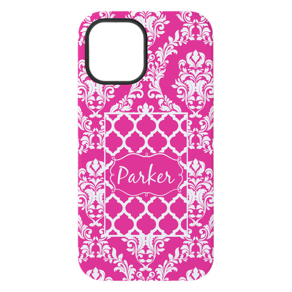 Moroccan & Damask iPhone 15 Plus Tough Case - Back