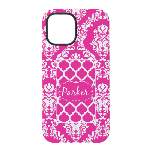 Moroccan & Damask iPhone 15 Tough Case - Back