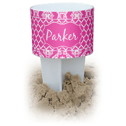 Moroccan & Damask Beach Spiker Drink Holder (Personalized)