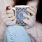Gingham & Elephants 11oz Coffee Mug - LIFESTYLE