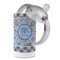 Gingham & Elephants 12 oz Stainless Steel Sippy Cups - Top Off