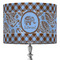 Gingham & Elephants 16" Drum Lamp Shade - Fabric (Personalized)