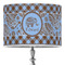 Gingham & Elephants Drum Lamp Shade (Personalized)