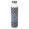 Gingham & Elephants 20oz Stainless Steel Water Bottle - Full Print (Personalized)