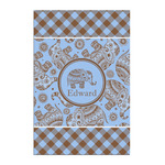 Gingham & Elephants Posters - Matte - 20x30 (Personalized)