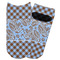 Gingham & Elephants Adult Ankle Socks