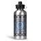 Gingham & Elephants Aluminum Water Bottle