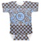 Gingham & Elephants Baby Bodysuit 12-18 (Personalized)