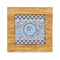Gingham & Elephants Bamboo Trivet with Ceramic Tile Insert (Personalized)
