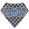 Gingham & Elephants Bandana Bib (Personalized)