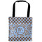 Gingham & Elephants Auto Back Seat Organizer Bag (Personalized)