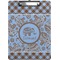 Gingham & Elephants Clipboard (Personalized)