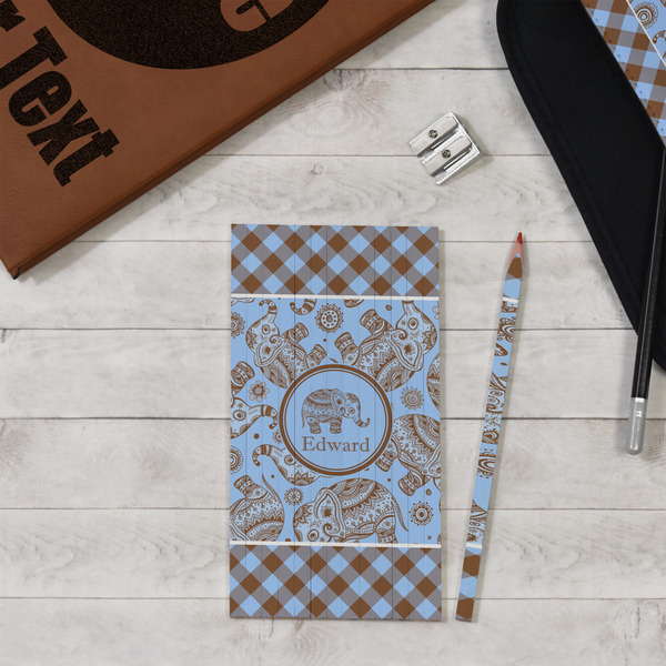 Gingham & Elephants Colored Pencils - In Context