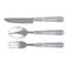 Gingham & Elephants Cutlery Set (Personalized)