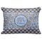 Gingham & Elephants Decorative Baby Pillow - Apvl