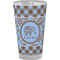 Gingham & Elephants Pint Glass - Full Color - Front View