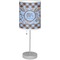 Gingham & Elephants Lamp with Drum Shade (Personalized)