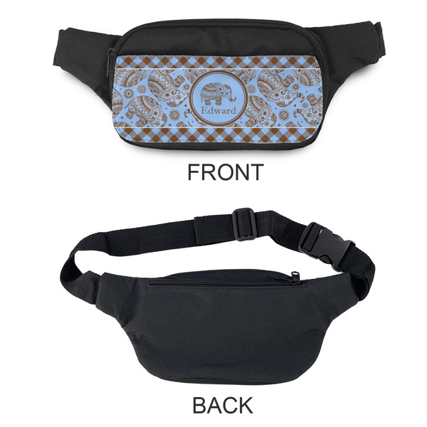 Gingham & Elephants Fanny Packs - APPROVAL