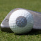Gingham & Elephants Golf Ball - Branded - Club