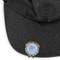 Gingham & Elephants Golf Ball Marker Hat Clip - Main - GOLD