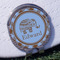 Gingham & Elephants Golf Ball Marker - Hat Clip