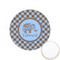 Gingham & Elephants Icing Circle - XSmall - Front