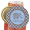 Gingham & Elephants Jar Opener (Personalized)