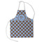 Gingham & Elephants Kid's Apron - Small (Personalized)